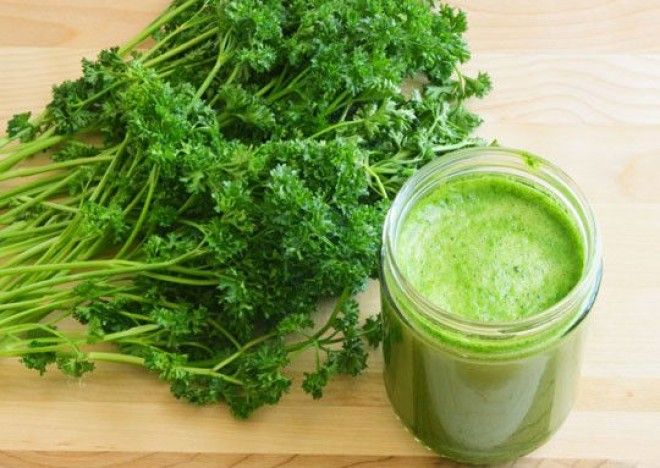 parsley-juice