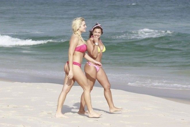 Горячие дамы на пляжах Бразилии девушки отдых позитив фото эротика