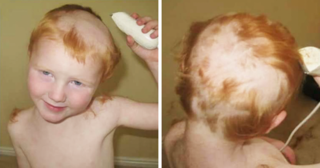 Детишки которые решили постричься самостоятельно и сильно пожалели об этом дети парикмахерская смешно стрижка
