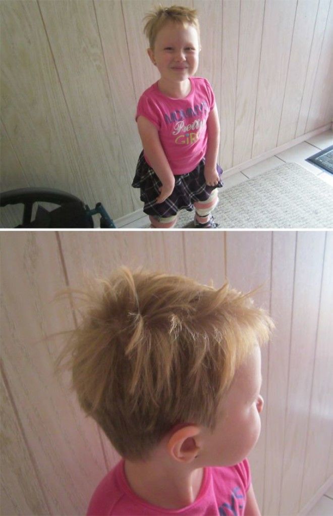 А вот это модно Вырастет парикмахером будет дети парикмахерская смешно стрижка