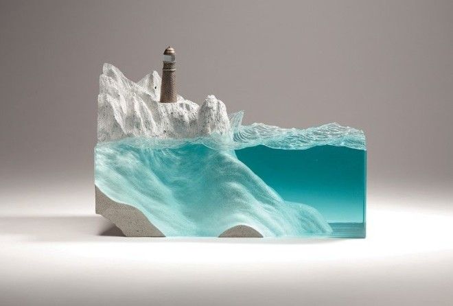 Скульптуры из стекла от Бена Янга