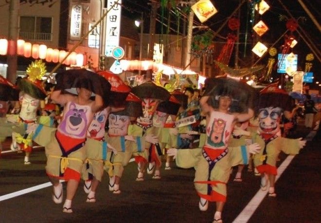 6 Фестиваль разрисованных животов Япония Фестиваль азия странность