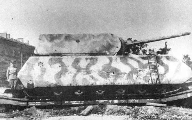 Panzer VIII Maus Спроектированный Фердинандом Порше 