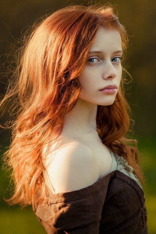  Милые девушки с огненнорыжими волосами девушки рыжие цвет волос