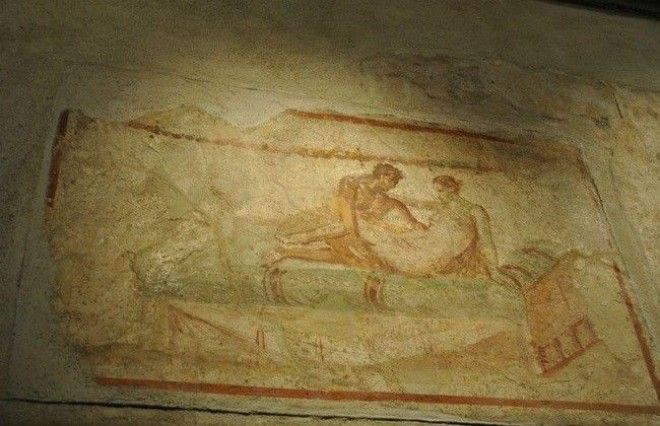 50 оттенков древних Помпеев запрещенные фрески на стенах лупанария