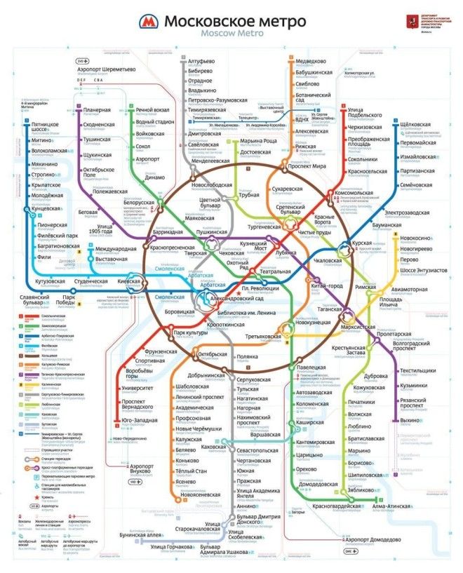 15 самых сложных схем метрополитена на этой планете