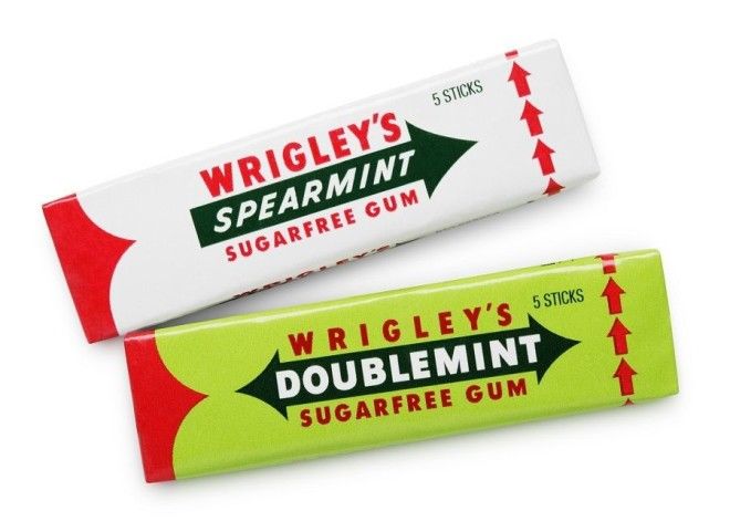 Wrigleys Spearmint и Doublemint