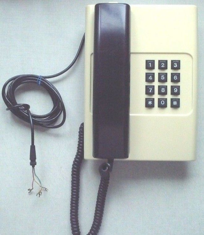 8 Спектр201М проводной СССР советские телефоны фото история