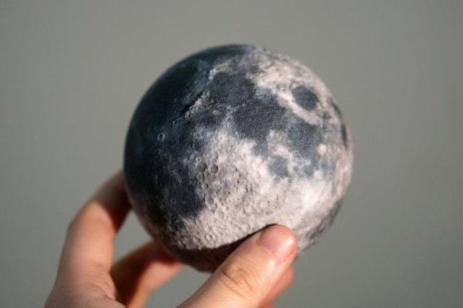 Луна 3D печать модель солнечная система
