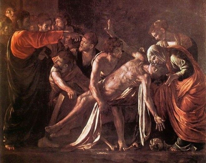 Воскрешение Лазаря Караваджо 1609 г Фото seckimcom