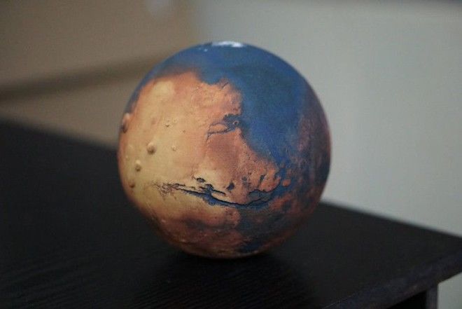 Марс 3D печать модель солнечная система