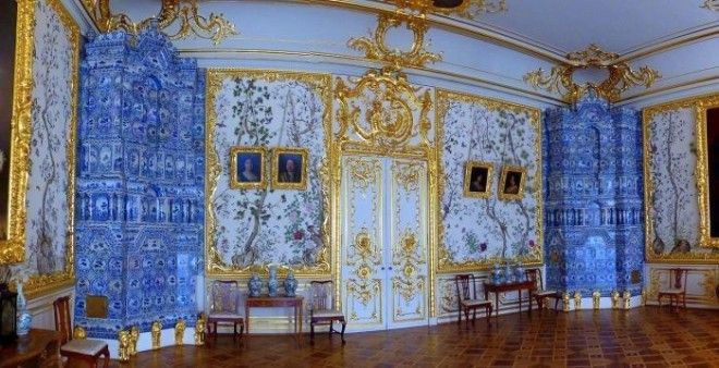 В комнате Екатерининский дворец Фото ruwikipediaorg