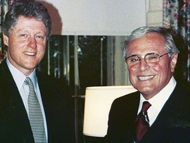 Билл Клинтон и Мартин Гринфилд Фото mgreenfieldcom
