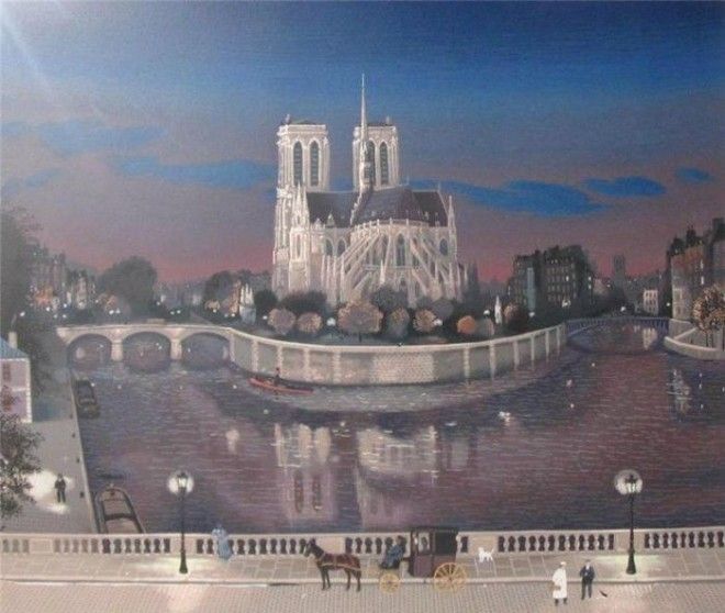 Атмосферный Париж Автор Michel Delacroix