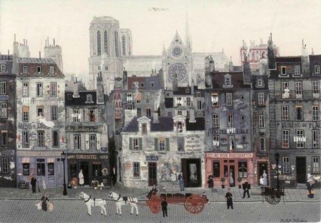 Старый Париж Автор Michel Delacroix
