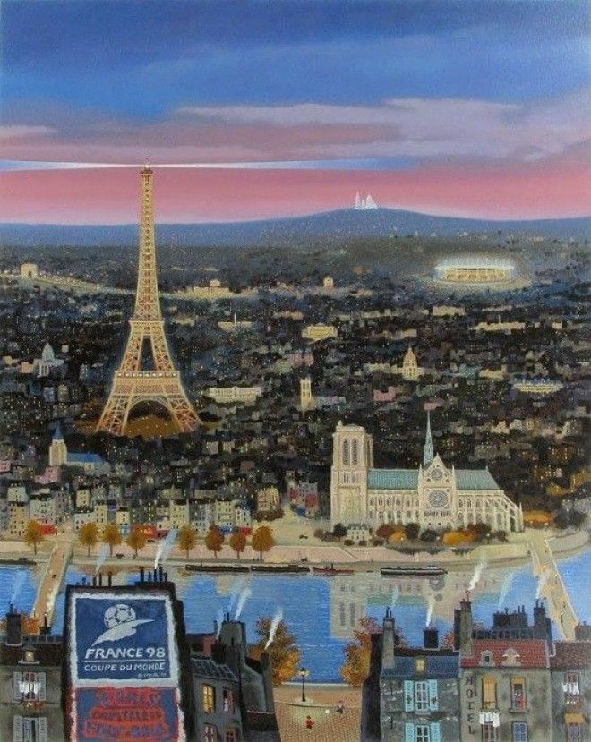 Эйфелева башня Автор Michel Delacroix