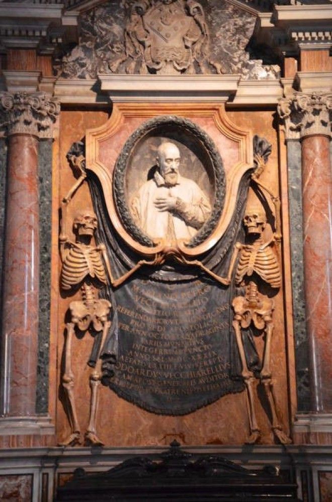 Могила кардинала Мариано Пьетро Веччиарелли 1639 год Фото hiveminercom