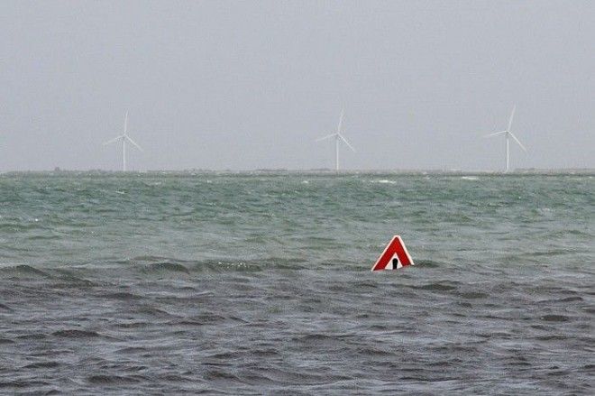 Дорога во Франции которая уходит под воду дважды в день