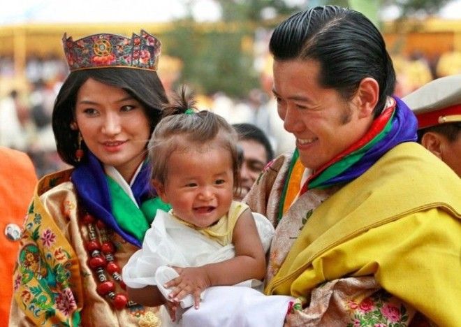 Королевская чета Бутана