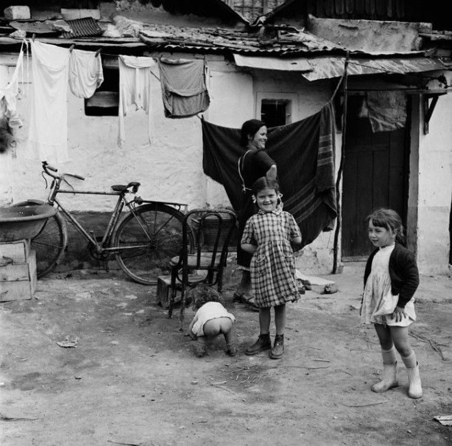 Вид сзади Испания 1956 год 