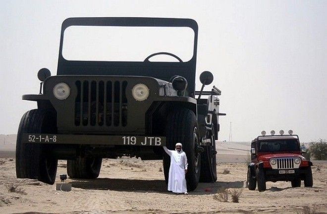 Самый большой в мире автомобиль Jeep