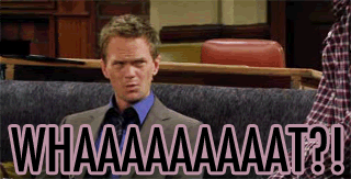 what surprised how i met your mother unexpected barney stinson GIF