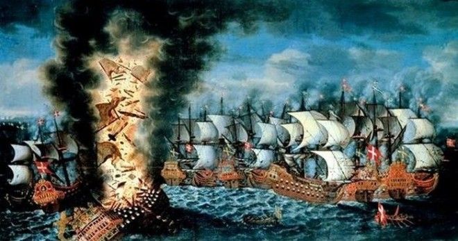 Бой в котором участвовал военный корабль Kronan