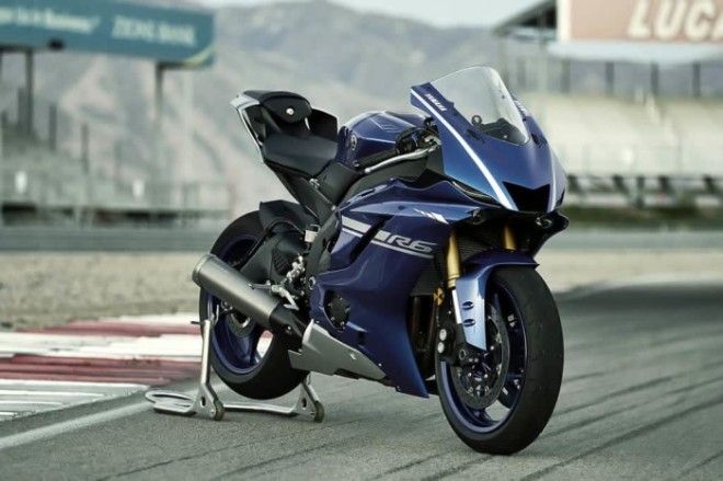 Yamaha R6 байк в супер двигателем