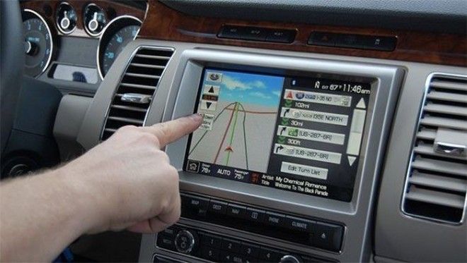 Сенсорный экран опасность для вождения