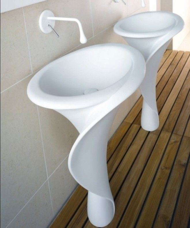 Роскошные керамические раковины которые понастоящему украсят ванную комнату 