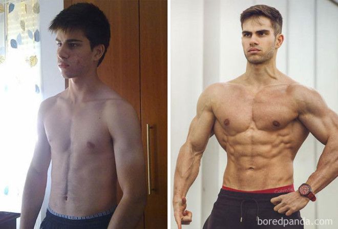 Из игромана в профессионального атлета 8 лет тренировок бодибилдинг до и после трансформации фитнес фото