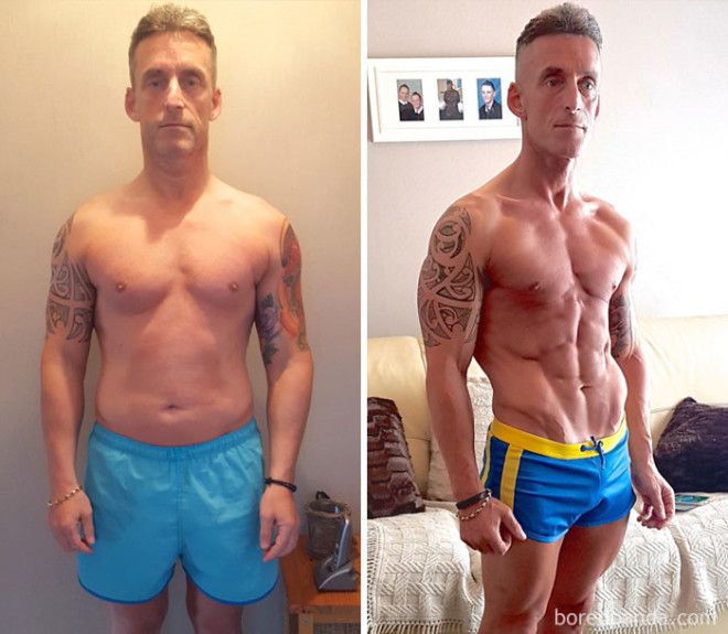 3 месяца бодибилдинг до и после трансформации фитнес фото