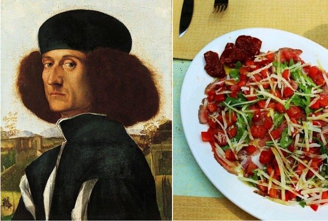 Итальянский живописец Витторе Карпаччо и блюдо из сырого говяжьего филе названное в честь него