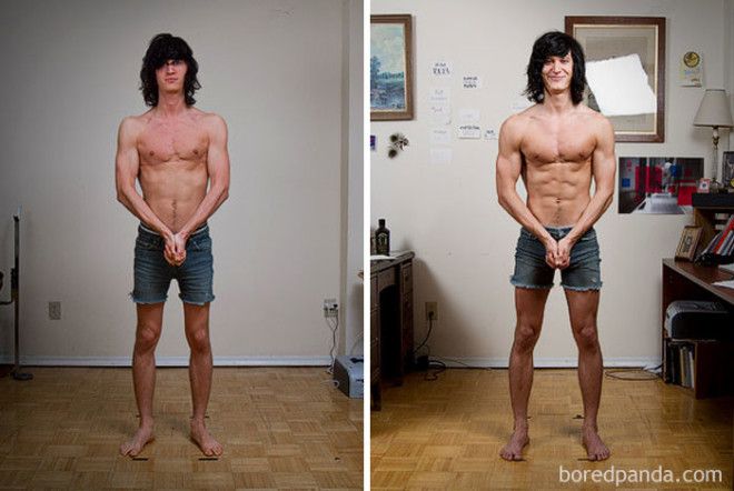 Трансформация за 3 месяца бодибилдинг до и после трансформации фитнес фото