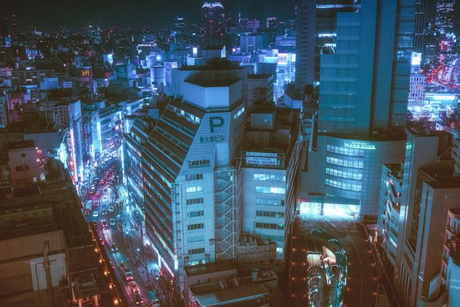 Ночной Токио в фотографиях Масаши Вакуи 2