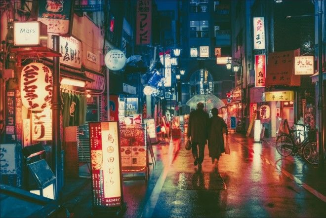 Ночной Токио в фотографиях Масаши Вакуи 3