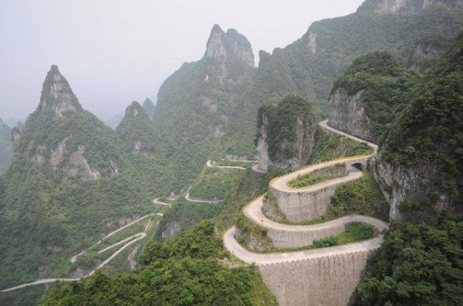 Трансфэгэрашское шоссе в горах Китая