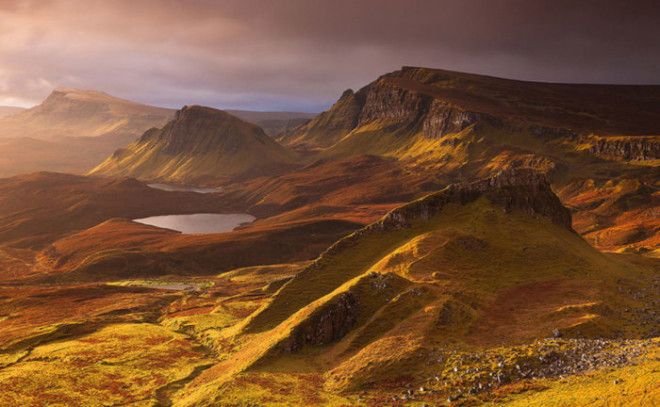 Прекрасная красота природы Шотландии