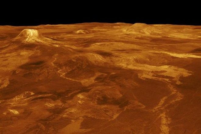 Солнечная система вулканы Венеры