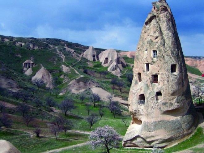 Необычные дома в Турции