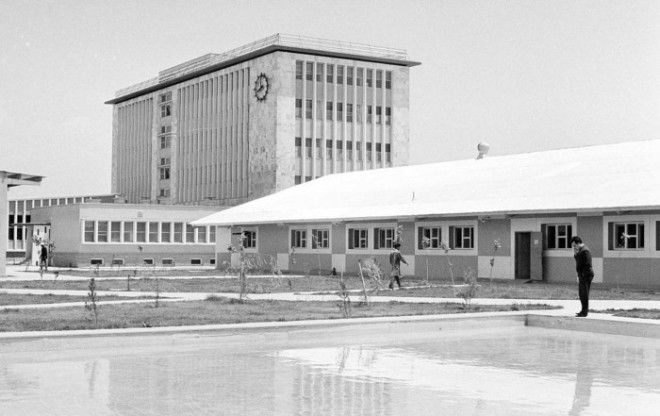 Здание правительственной типографии в Кабуле 9 июня 1966 год 