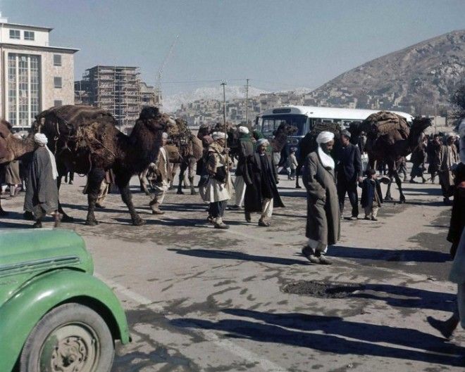 Уличная сцена в Кабуле ноябрь 1961 года
