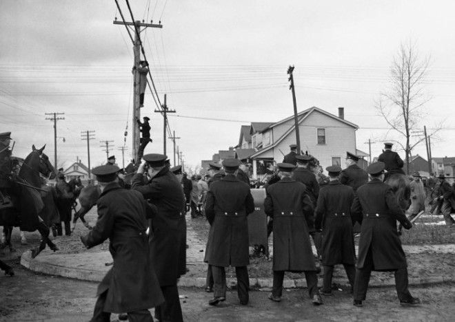 Стычки с пикетчиками 28 февраля 1942 года 