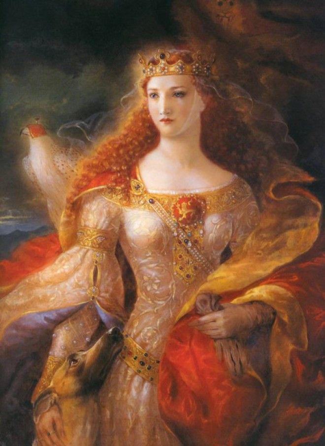 Алиенора Аквитанская мать короля Ричарда Львиное Сердце Фото zvezdecru