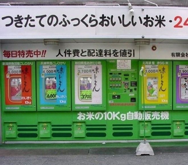 8 Автомат по продаже риса Можно приобретать сразу много кг вендинговый аппарат торговые автоматы фото