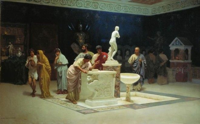 Римляне сделали модным покровительство искусству и науке