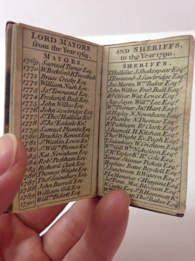 Справочникальманах опубликованный в Лондоне в 1790 году