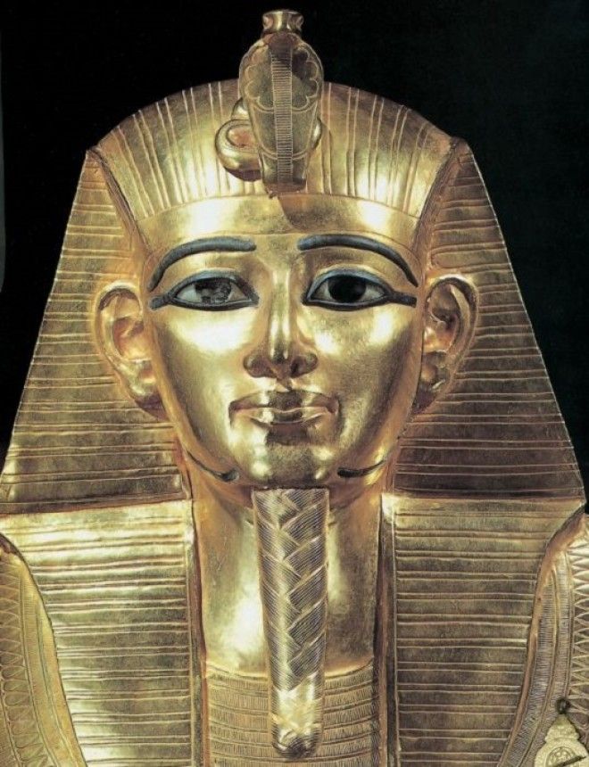 Маска фараона Псусеннеса I Фото artehistoriacom