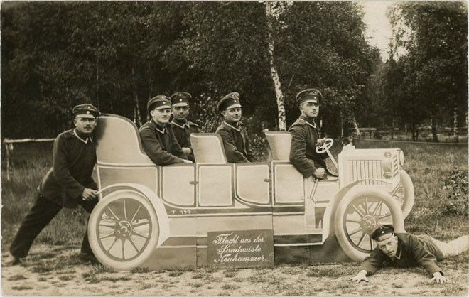 15 забавных фотографий солдат Первой мировой войны