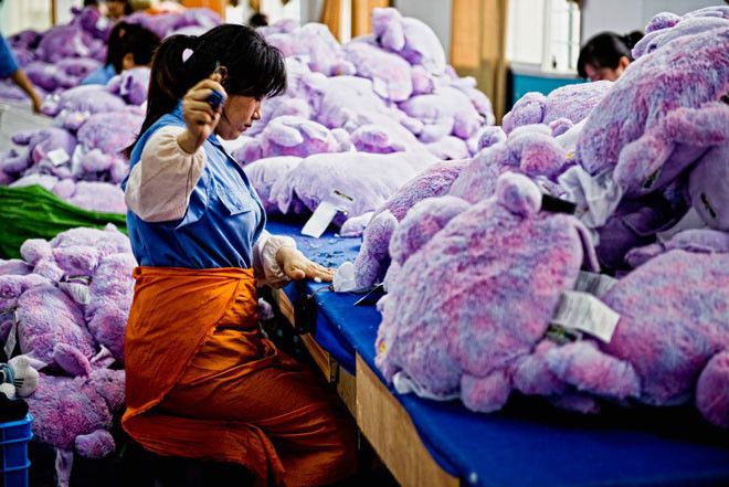 Экскурсия по самой большой китайской фабрике мягких игрушек